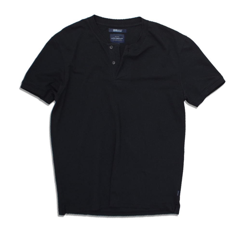 Mesh Henley shirt by Lucky Brand